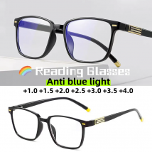3PCS Neue Mode Anti-Blau Licht Lesebrille für Männer Optische Computer Brille Presbyopie + 1,0 + 1,5 + 2,0 + 2,5 + 3,0 + 3,5 + 4,0