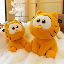 25 cm Garfield bambola di peluche ripiena Kawaii peluche giocattolo cartone animato Anime gatto peluche decorazione regalo