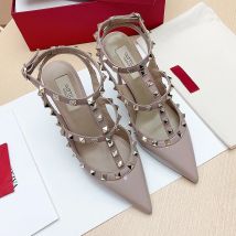 donne di marca di lusso sandali gladiatore estate 2025 tendenza sandali con tacco da donna partito rivetto tacchi alti moda donna scarpe da donna