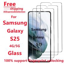 1/4 Stück Displayschutzfolie aus gehärtetem Glas für Samsung Galaxy S25 – Smartphone-Schutz, geeignet für Samsung S25-Serie