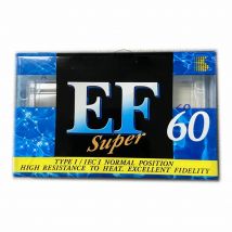 Ef60 leere Kassette 60 Minuten authentische normale Position Typ 1 Aufnahme