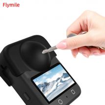 Flymile Copriobiettivo Per DJI OSMO 360 Copertura Protettiva Telecamera Panoramica Custodia In Silicone Anti-graffio per DJI Osmo 360 Accessori