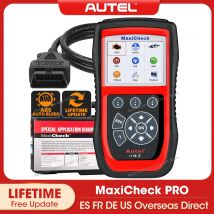 Autel MaxiCheck Pro OBD2 Lector de códigos Escáner de purga automática con airbag ABS/SRS, reinicio de aceite, SAS, EPB, BMS para vehículos específicos