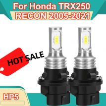 For 2005-2021 Honda TRX250 RECON LED Headlight Bulb Lights Fits 34901-HP5-601