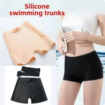 Nahtlose Silikon Bademode Frauen Männer Schnell Trocknend Anti Scheuern Badehose Strand Shorts Wasserdicht Komfortable Pool Schwimmen Shorts Neue