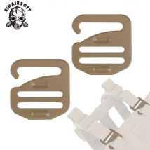 2 stücke g Haken für taktische fcpc Riemen Airsoft Weste Don/Doff Känguru Mag Beutel Stecker modulare Befestigungs punkt Zubehör