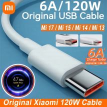 Oryginalny kabel USB Type C Xiaomi 120W Tipo 6A 67W Turbo Fast Charging do Mi 17 Pro Max 15 14 Ultra 13 Pro Redmi Note 15 Poco X6