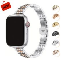 Cinturino in acciaio inossidabile per Apple Watch Ultra 2 Band 49mm 42mm 46mm Bracciale in metallo iWatch Series 10 9 8 7 6 5 4 3 Donna 45mm 41mm