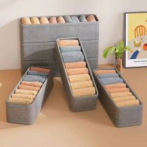 1/2/4 szt. Organizer do szuflady, szafy, pudełko do przechowywania ubrań w szufladzie szafy na koszulki, jeansy, bieliznę, spodnie