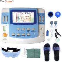 Gepulstes elektro magnetisches Ultraschall therapie gerät mit zehn & ems Physiotherapie geräten 7 Kanäle mit Laser-Myo stimulator