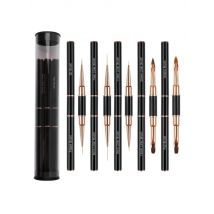 5Set Nail Art Brush Set  Double-Ended Nail Art Brushes For Long Lines, Thin Liner Brush For Nails Detail Professional nail tools