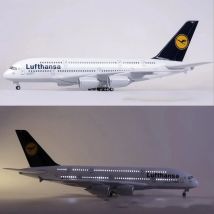 50.5cm 380 1:160 Model Airplane Lufthansa A380 Plane Models Diecast Airplanes  Large Resin Plane Model Airplane Kit Adults
