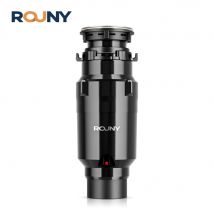 Continuous Feed Garbage Disposal with Sound Reduction,1/2 HP Food Waste Disposer with Stainless Steel Grinding System