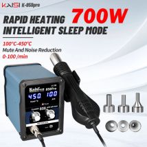 Kaisi 858Pro 700W 5mm Nozzle for Heat Gun Rapid Heating Hot Air Gun Magnetic Sleep Mode Soldering Station SMD SMT Repair Tools