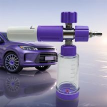 100ml Water Foam Pot Adjustable Soap Foam Spray Bottle Pressure Washer Gun for Cleaning Cars SUVs