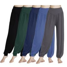 1er-Pack atmungsaktive Stretch-Hose für Damen, bequem, lässig, weich, locker, große Größe, Yoga, Sport, Tanzhose, Übungssporthose