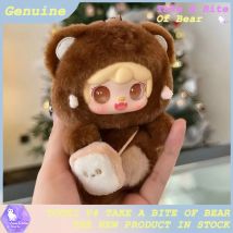 1 SZT. Yooki V4 Seria Take A Bite of Bear Pluszowa Urocza Lalka Model Modna Zabawka Mystery Box Dekoracja Plecaka Zabawki Kolekcjonerskie Prezenty