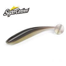 Supercontinent A Shiner 5 cm 7,5 cm 10 cm Angelköder weicher Kunstköder einfach zum Anschließen großer Hecht T-Schwanz Shad
