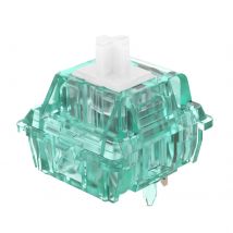 DUROCK Silent T1 Gamberetti 67g Placcato Oro Primavera 5 Pin Interruttori tattili silenziosi Tattilità pesante Interruttori tastiera meccanica silenziosi