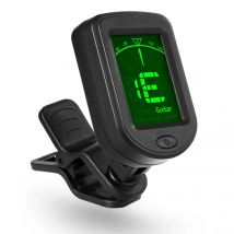 Tuner gitarowy dla wszystkich instrumentów klips na elektroniczny tuner do gitary basowej Ukulele skrzypce mandolina banjo