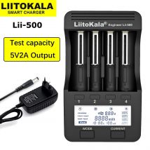 Liitokala Lii-500 Lii-S12 Lii-D4XL 18650 Inteligentna ładowarka, 3.7V 18350 14500 18500 17500 21700