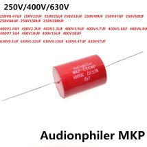 1 pz Audiophiler Axial MKP condensatore Audio 250V 400V 630V 10UF/400V 0.1UF 0.22UF 0.33UF 6.8UF 7.5UF 8.2UF