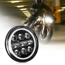 Faro LED per moto da 5,75" (5-3/4 pollici) per Triumph per Harley-Davidson per Suzuki per Kawasaki per Yamaha per Honda per BMW