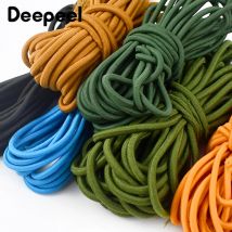 5/10 Meter Deepeel 4mm Gummibänder Stretch Gummiseil Haarband Kleidung Gürtel Frühling Kordelzug Gummibänder Seile Nähzubehör