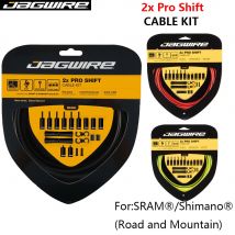 JAGWIRE 2X Pro Shift Kit Hochpräzises Schleifen Edelstahl Mountainbike Schaltleitung Rennrad Übertragungsleitung