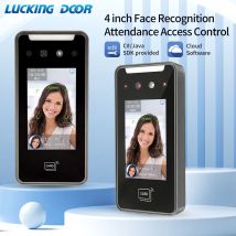 2mp hd 4inch benutzer biometrische Gesichts erkennung Zugangs kontroll system wifi Cloud-Software api sdk Mitarbeiter Anwesenheit kartenleser