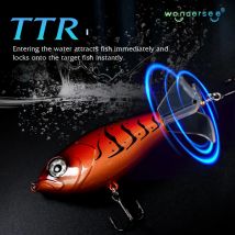 5-teiliges Set Corvinas Top Water Fishing Lure Whopper Süßwasser-Salzwasser-Schwimmköder für Bass Wels Pike Wobble Surface Teaser