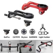 Uchwyt na komputer rowerowy Uchwyt na kamerę rowerową ze stopu aluminium Sprzęt do montażu na kierownicy roweru górskiego Uchwyt rowerowy do Garmin