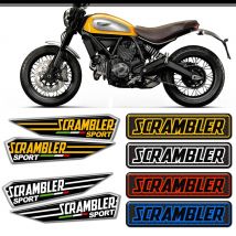 NEW Tank Pad 3D Stickers For DUCATI Scrambler Emblem Badge Logo Protector Fairing Motorcycle Accessories Decal 2014 UP