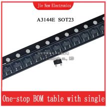 10/50pcs a3144e 44e Hall-Effekt-Sensorsc halter smd Hall-Element sot23 a3144 Sensorsc halter bürstenloser Elektromotor