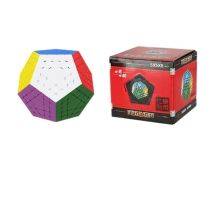 [Picube] SengSo 5x5 Megaminx 5x5x5 Gigaminx Zauberwürfel Schwarz Basis Mega Professionelle Cubo Magico Lernen Lernspielzeug