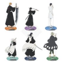 Anime Action Figure Doll Urahara Kisuke Hitsugaya Toushirou Kuchiki Byakuya acrilico Stand modello piatto Cosplay giocattolo regalo