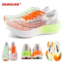 IRUNSVAN Scarpe da corsa da uomo Scarpe sportive traspiranti Maratona leggera Sneaker con piastra in carbonio Casual Comodo allenamento atletico