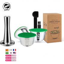 ICafilas Capsule di caffè riutilizzabili Dolce Gusto 3° capsula di caffè Dolce Gusto riutilizzabile in plastica adatta per macchina da caffè Nescafè