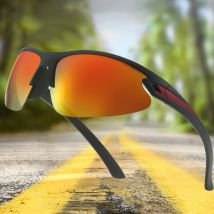 Neue Stil Outdoor Wild Riding Outing Sport Sonnenbrille Avantgarde Mode Trend Bunte Sonnenbrille Gläser