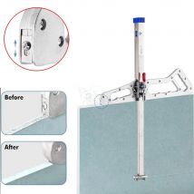 Multifunctional Gypsum board cutting tool, foldable aluminum alloy roller cutting tool specifically for carpentry and decoration