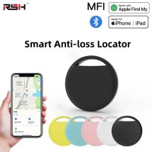 GPS Smart Air tag Bluetooth Dispositivo anti-smarrimento Smart tracker Per chiavi portafoglio bagagli Smart tag Funziona con Apple Find My (Solo iOS)