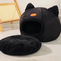 Tiefschlafkomfort im Winter, Katzenbett, kleine Matte, Korb, kleine Hundehütte, Produkte, Haustiere, Zelt, gemütliches Höhlennest für den Innenbereich, Cama Gato