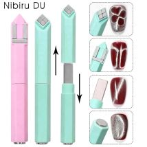 4-in-1 multifunktionale Nagelkunst-Magnetwerkzeuge für Cat-Eye-Effekt, magnetischer 3D-Gel-Maniküre-Nagellack mit vierblättrigem Kleeblattmuster