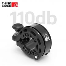 ThinkRider Aggiornamento Campanello per bicicletta Campanello da 110 dB Forte clacson per bicicletta Innovativo mini campanello in lega di alluminio Campanello per bicicletta MTB