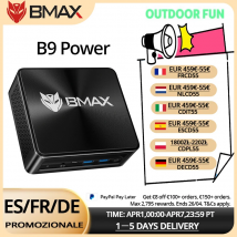 Bmax B9 Power Mini PC Intel Core i9-12900H 24 GB di RAM 1 TB SSD WiFi 6 Bluetooth 5.2 14 core Max 5.0GHz Barebone Mini PC