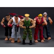 Street Fighter CHUN LI RYU Ken Guile Akuma figura de acción articulada de PVC juguetes de modelos coleccionables