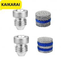 Nuove punte degli ugelli dell'orifizio del cannone della schiuma e filtro a rete del creatore di schiuma Generatore di schiuma da 0,9 mm a 1,4 mm per il lavaggio automobilistico