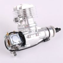 DLE20RA 20CC Zweitakt-RC-Motor, Original-Einzylinder-Heckauspuff für ferngesteuertes Modell im Freien, natürliche Luft