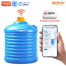 MORAY ME201WZ Tuya Smartlife APP ZigBee WiFi Rilevatore remoto wireless ad ultrasuoni Serbatoio acqua Sensore di livello del liquido Indicatore di allarme
