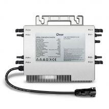 Inversor Deye de 2000W DC22-60V 230VAC PV microinversor de red con función WiFi incorporada conexión máxima 4 Uds 400-600W